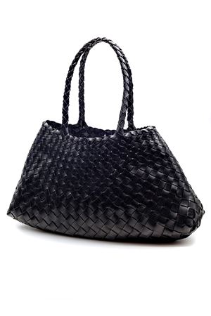 Santa Croce Big black tote bag DRAGON DIFFUSION | 8892BLACK